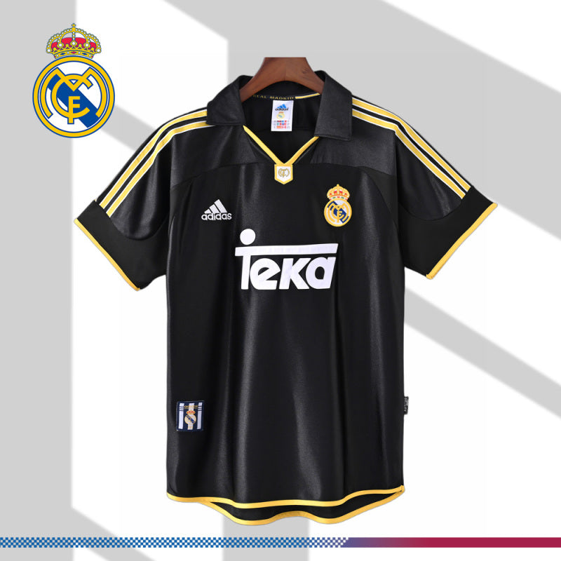 Real Madrid Retro 1998 Black Jersey