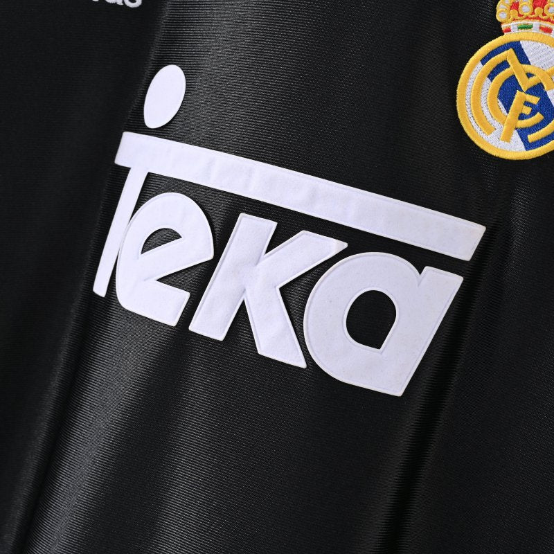 Real Madrid Retro 1998 Black Jersey