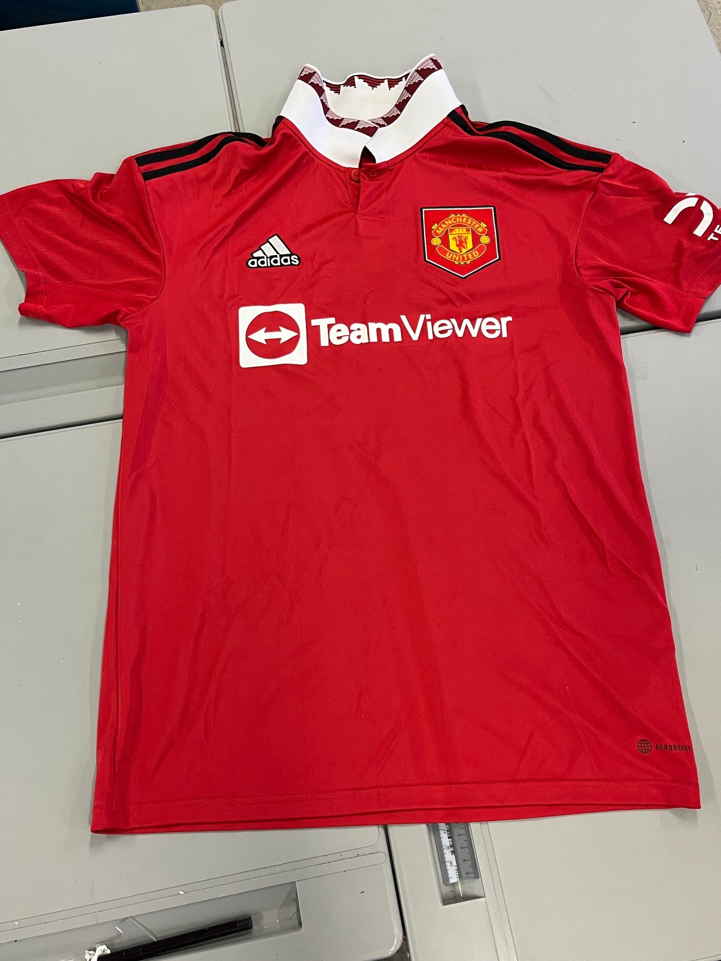 Cristiano Ronaldo SIGNED and AUTHENTICATED Man United Jersey