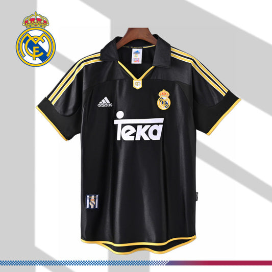 Real Madrid Retro 1998 Black Jersey